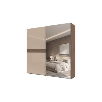 Ormar klizni Elegance AP 180 (bijelo - sjaj)